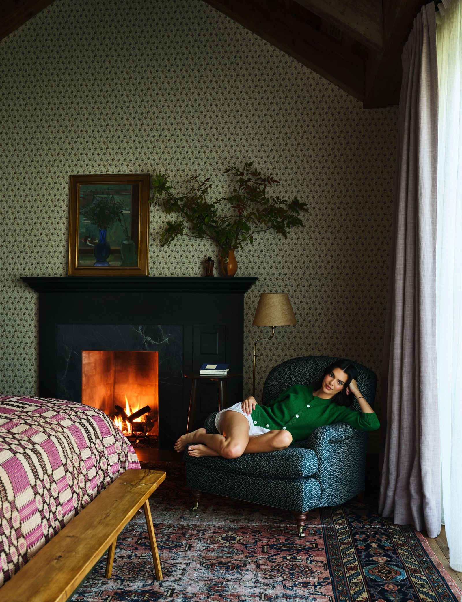 Kendall Jenner’s home, photographed for Architectural Digest