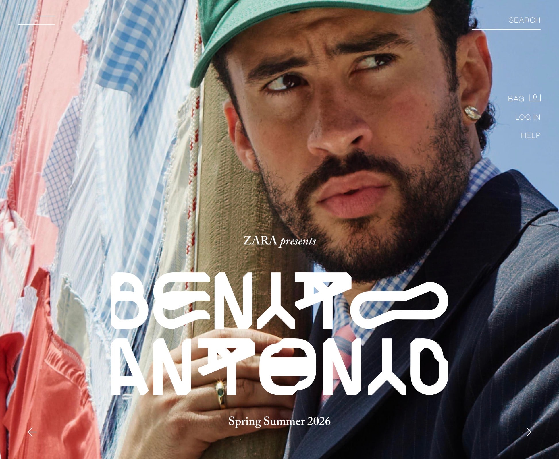 Benito Antonio campaign for Zara, Spring/Summer 2026
